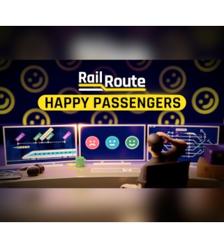 Rail Route - Happy Passengers DLC Steam Key EUROPE
